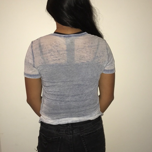 Rue21 blue crossover Top - Picture 3 of 5